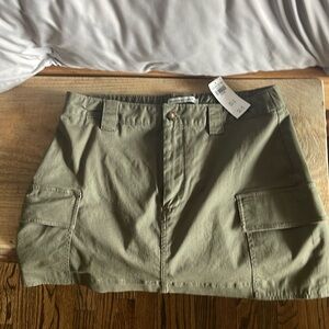 Abercrombie and Fitch Cargo mini skirt